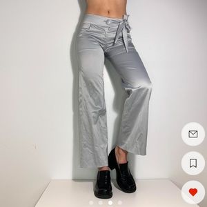 Vintage Satin Pants 2